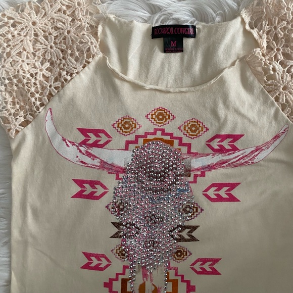 Rock&Roll Cowgirl T shirt - Picture 4 of 6